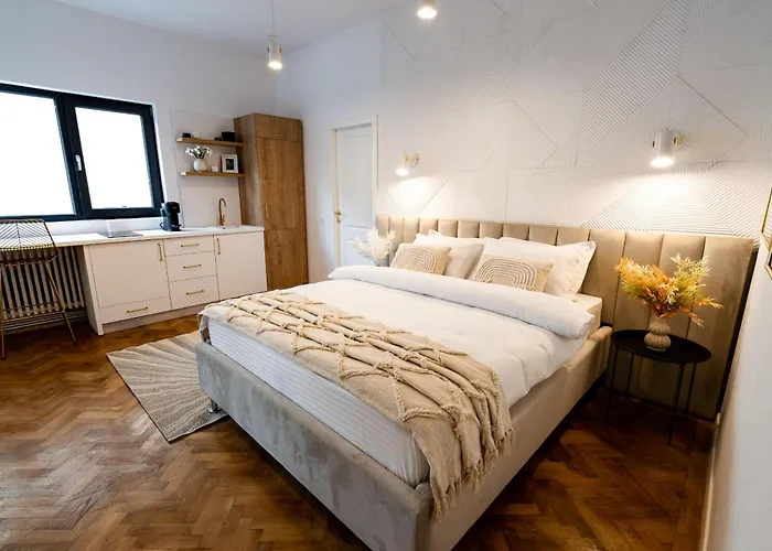 Διαμέρισμα Piata Natiunilor Unite Studios: Where Style Meets Bucharest's Pulse