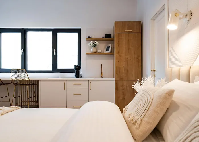 شقة Piata Natiunilor Unite Studios: Where Style Meets Bucharest's Pulse