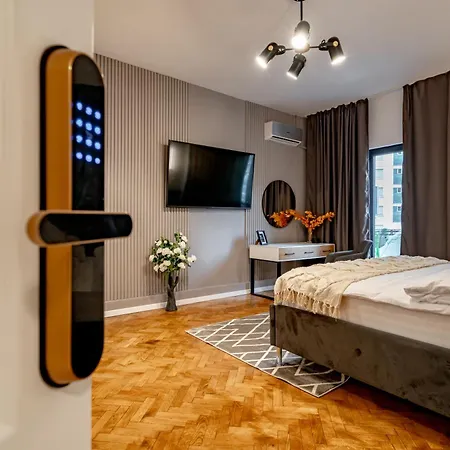 公寓 Piata Natiunilor Unite Studios: Where Style Meets Bucharest's Pulse *