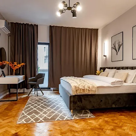 Lägenhet Piata Natiunilor Unite Studios: Where Style Meets Bucharest's Pulse